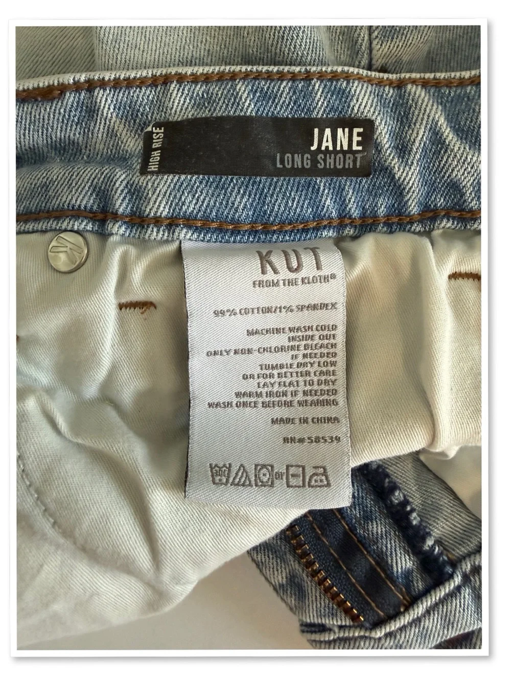 Kut From the Kloth Jane Long Shorts